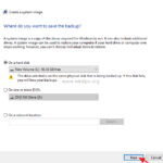 How to Create System Image Backup in Windows 10, 8 or 7 OS.