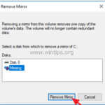 How to Remove or Break Hard Drive Mirror on Windows 7/8/10 OS