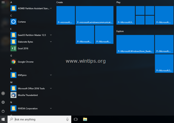 Store Apps or Files Missing after Windows 10 Update 1709