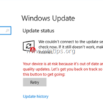 Fix Windows Update 0x80244022 or 0x80072ee2 error.