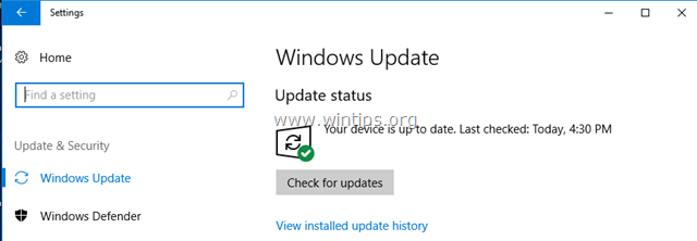 Turn Off Windows 10 Updates