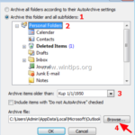 How to Copy Outlook Folder Structure (only) to a New Outlook Data File.
