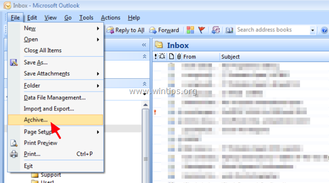 Cómo copiar la estructura de carpetas de Outlook (sólo) a un nuevo archivo de datos de Outlook.