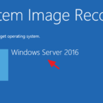 How to Recover Server 2016 from a System Image Backup if Windows Fails to Boot Normally. (Offline Method)