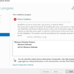 FIX: Windows Defender Feature Installation Failed–Source files could not be found in Server 2016 (Solved)
