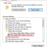 How to View Hidden Files on Windows 10/8.1