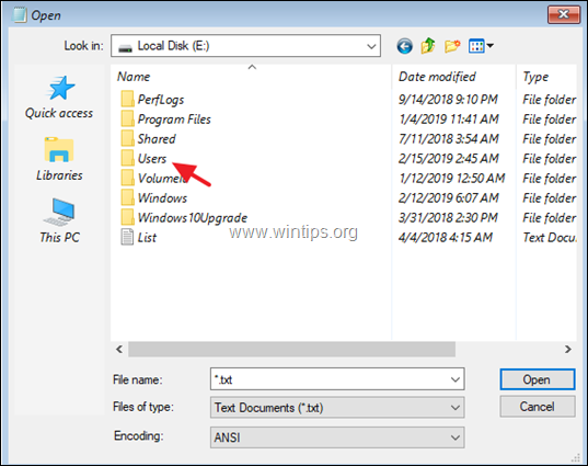 backup files from windows recovery environment