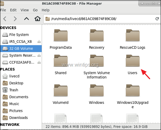 Rescue Files When Windows Won't boot