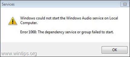 FIX No Sound on Windows 10 - Windows Audio 1068 - AudioEndPointBuilder 126