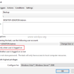 How to Run a Scheduled Task in Background or in Foreground.