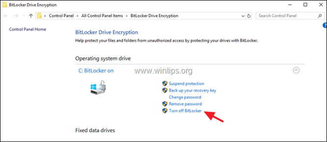 turn-off-bitlocker-encryption