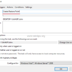 How to Automatic Create System Restore Points in Windows 10.
