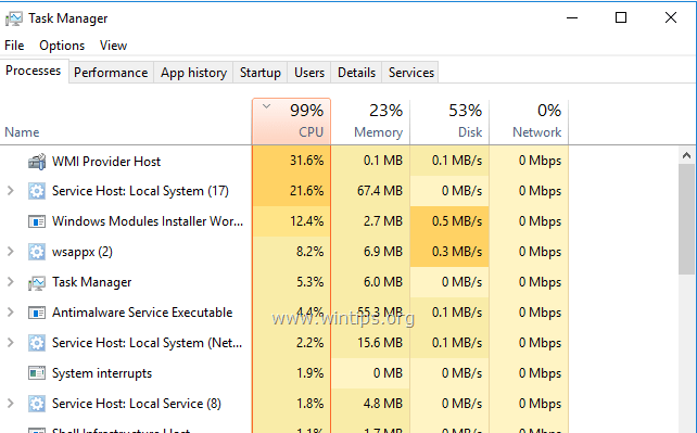 Fix: Wmi Provider Host High Cpu Usage On Windows 10/8/7 Os (Solved) -  Wintips.Org - Windows Tips & How-Tos