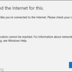 FIX: Microsoft Store Error 0x800704cf – It Doesn't Look Like you're Connected to the Internet. (Solved)
