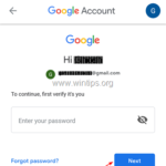How to Change Gmail Password (Google Account Password).