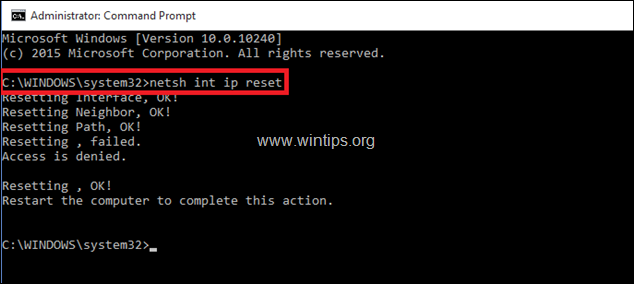 Wi-Fi doesn't have a valid IP configuration.