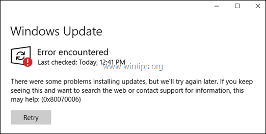 windows 10 corrupted update