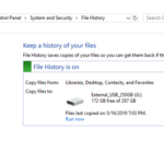 How to Turn Off File History and Reset File History Settings in Windows 10.