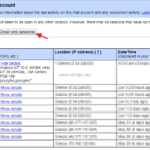 How to View GMAIL Login History and your Google Account Activity on the WEB.