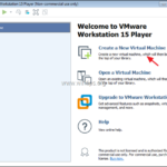 How to Install vSphere ESXi 6.7 on VMware Workstation 15.