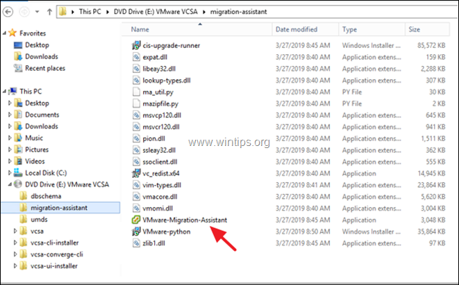 Comment migrer VMware vCenter Server sur Windows vers VCSA 6.7