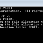 FIX: There are no readable file allocation tables in CHKDSK command (Solved)