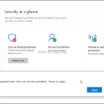 FIX: Windows Defender Threat Service has stopped. Restart it now (Solved)