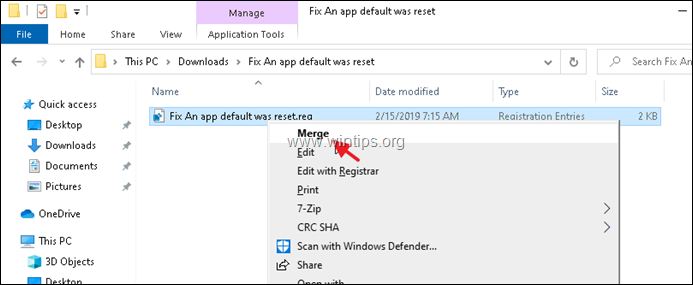 How to Stop An App Default Was Reset Notification