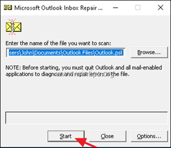 Cannot Delete Outlook Emails - FIX2