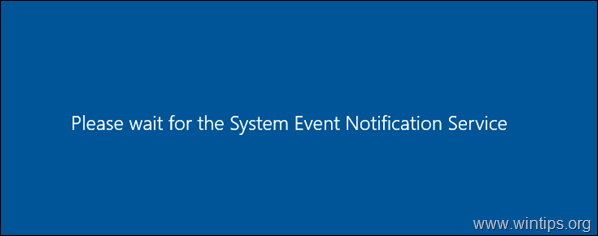 FIX Please wait for the System Notification Service when Logoff from RDS Server 2016/2019