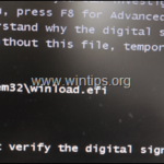 FIX: 0xc0000428 Windows cannot verify the digital signature for winload.efi, winload.exe (Solved)