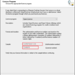 How to View the RDS CALS Authorization Number and License Number in VLSC.