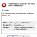FIX: VirtualBox VM Session was closed before any attempt to power it on (Solved)
