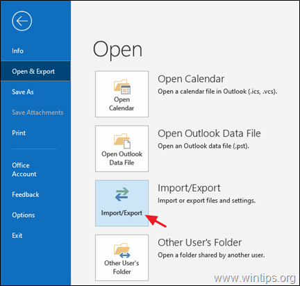 How to Export Outlook EMAIL