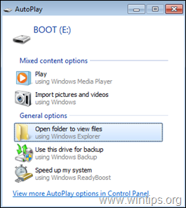 How to Disable AutoPlay in Windows 10/8/7 & Server OS