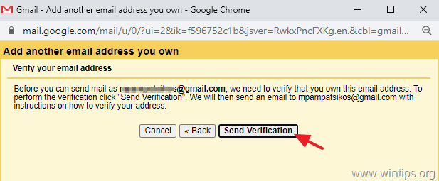 Error gmail com