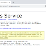 How to Run An Application As Service (Create a User-Defined Service).
