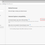 How to Stop Internet Explorer to Forcibly Open Sites in Edge. (Solved)