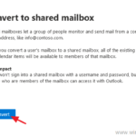 How to Convert Shared Mailbox to User Mailbox or a User Mailbox to Shared Mailbox in Office365.