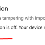 How to Disable Tamper Protection Security on Windows 10