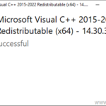 How to Install Visual C++ 2015 Runtime libraries.