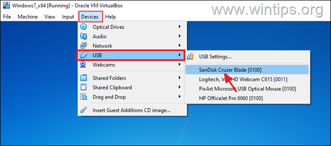 FIX: USB 3.0 driver not recognized in VirtualBox guest.