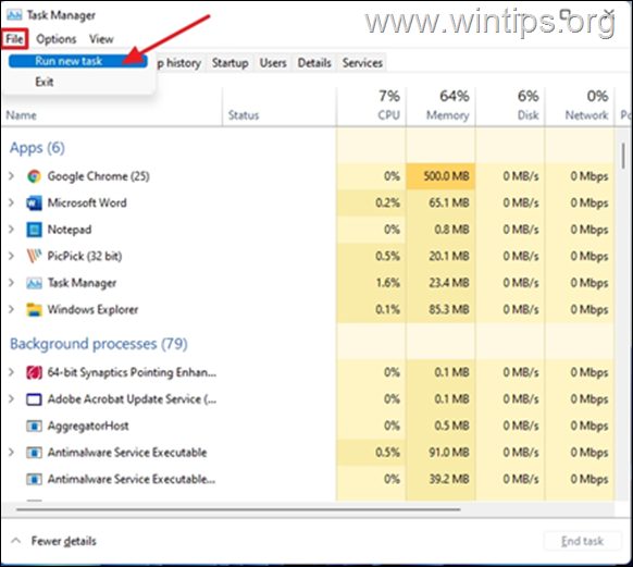FIX: Windows 11 Start menu or Taskbar Missing or Unresponsive.