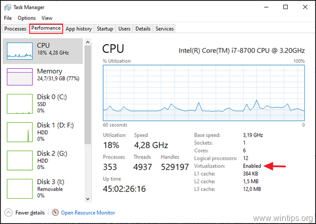 Check Virtualization Status Windows 11
