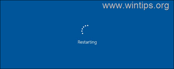 FIX Windows 10 stuck on restart screen.