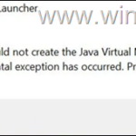 FIX: Could Not Create the Java Virtual Machine. (Solved)