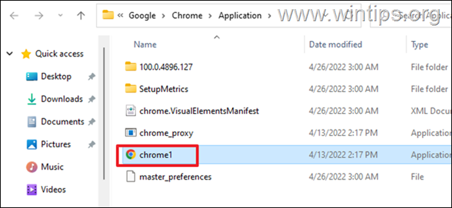 chrome does not open