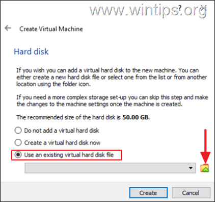 VirtualBox virtual hard disk file