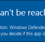 FIX: SmartScreen can't be reached right now on Windows 10/11.