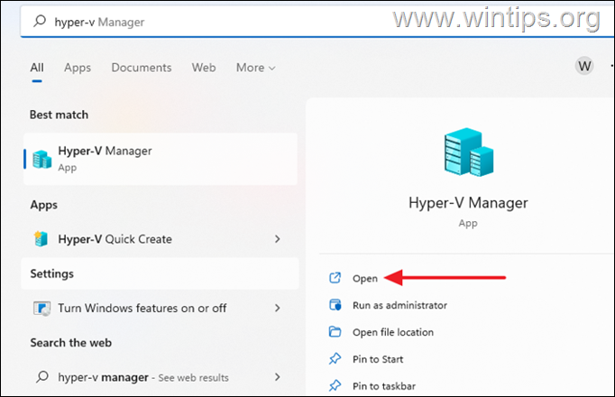 Activate Hyper-V Windows 10/11 Home
